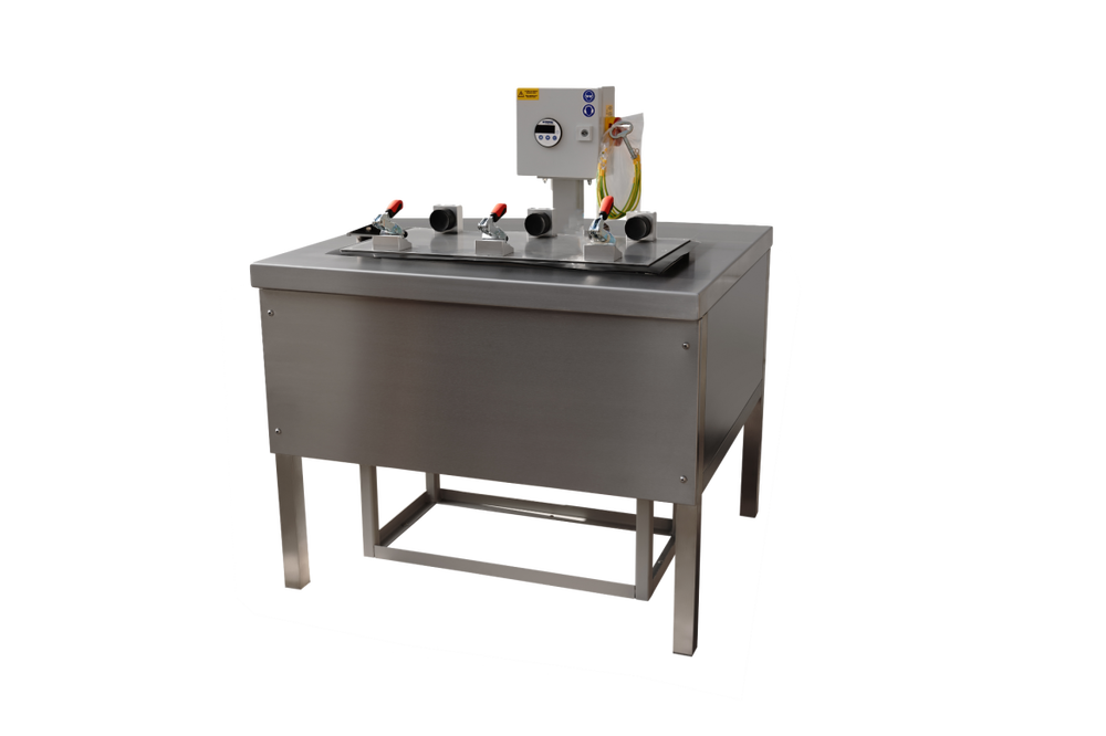 Mesa de sistema de laboratorio con mesa vibratoria de alta frecuencia integrada