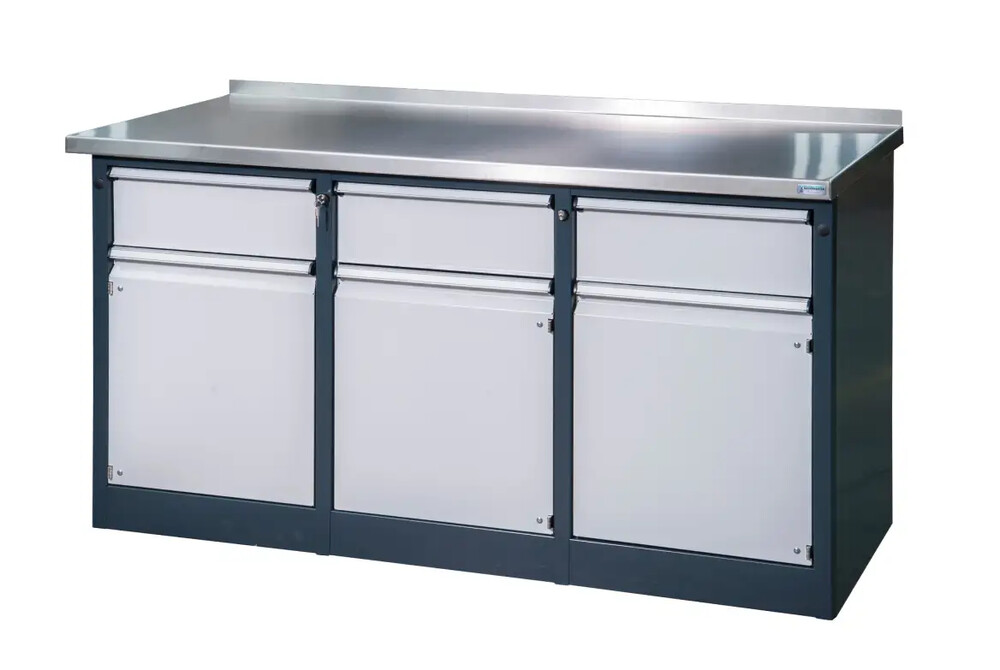 Mueble de trabajo con 3 cajones